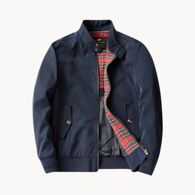 Harrington | Jacka med ribbstickade muddar